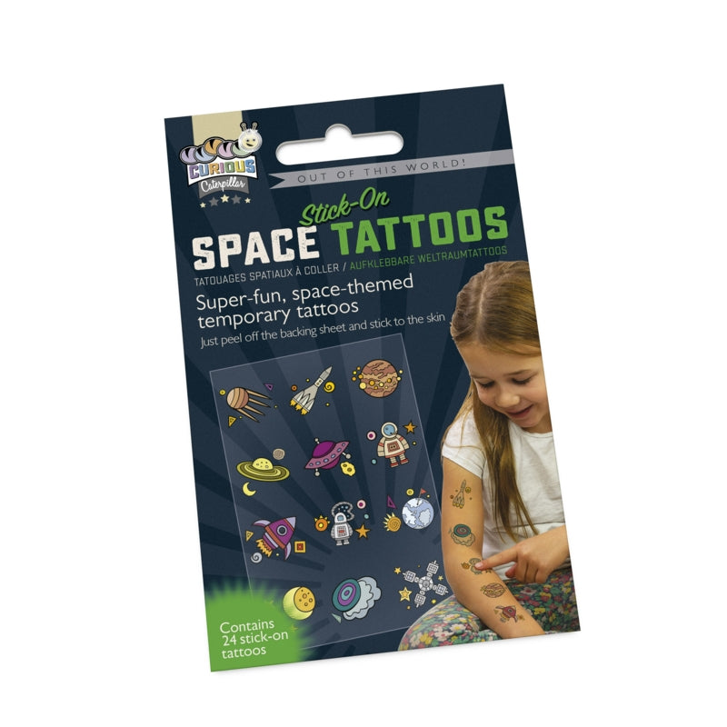 Funtime Gifts Stick-On Space Tattoos