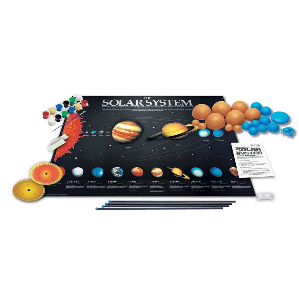 4M 3D Glow-In-the-Dark Solar System Model Making Kit