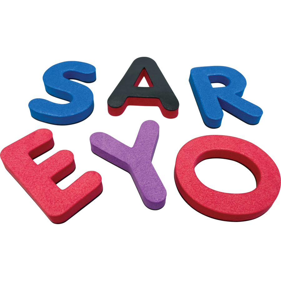 Teacher Created Resources Magnetic Foam: Small Uppercase Letters