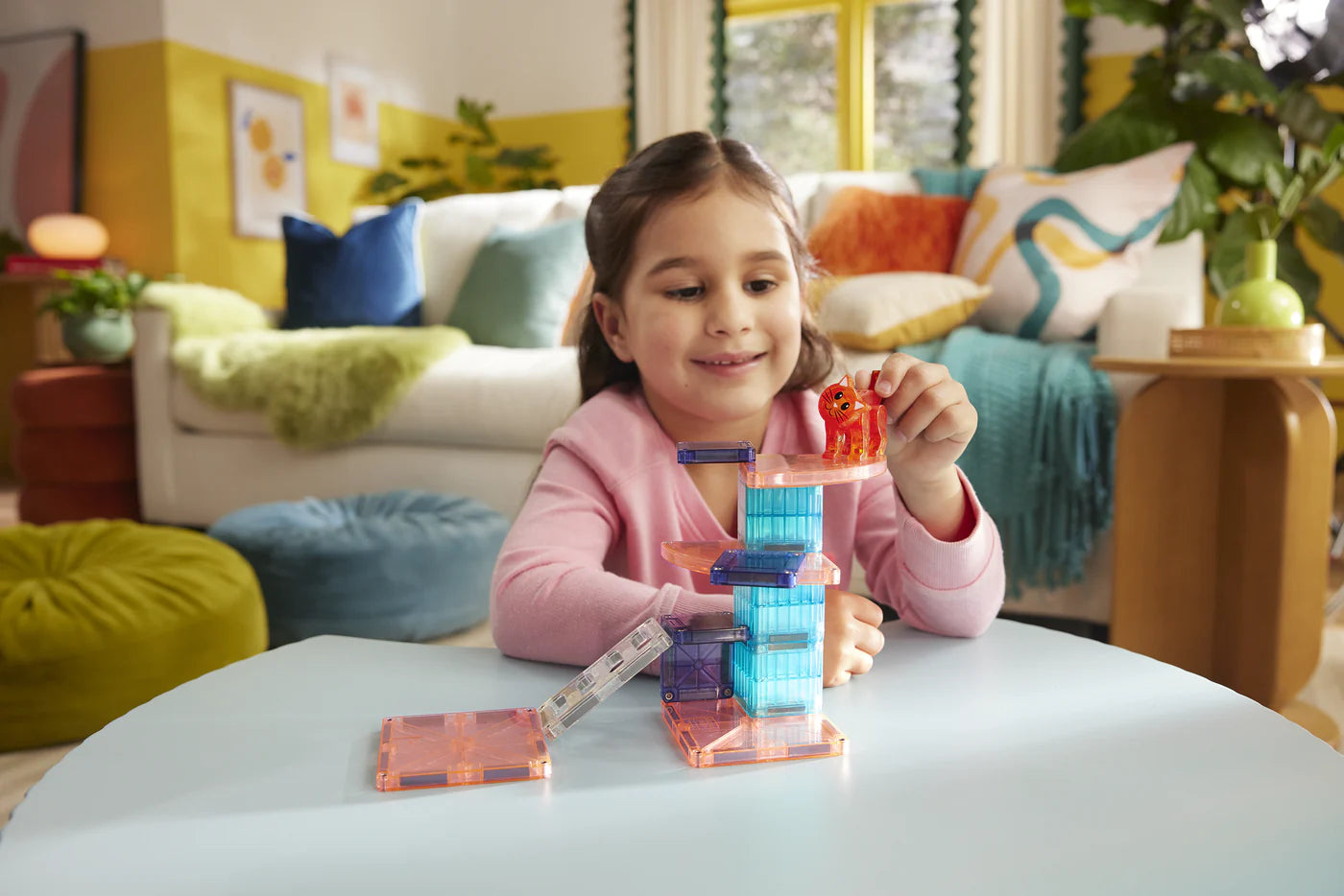 Magna-Tiles Cat Tree