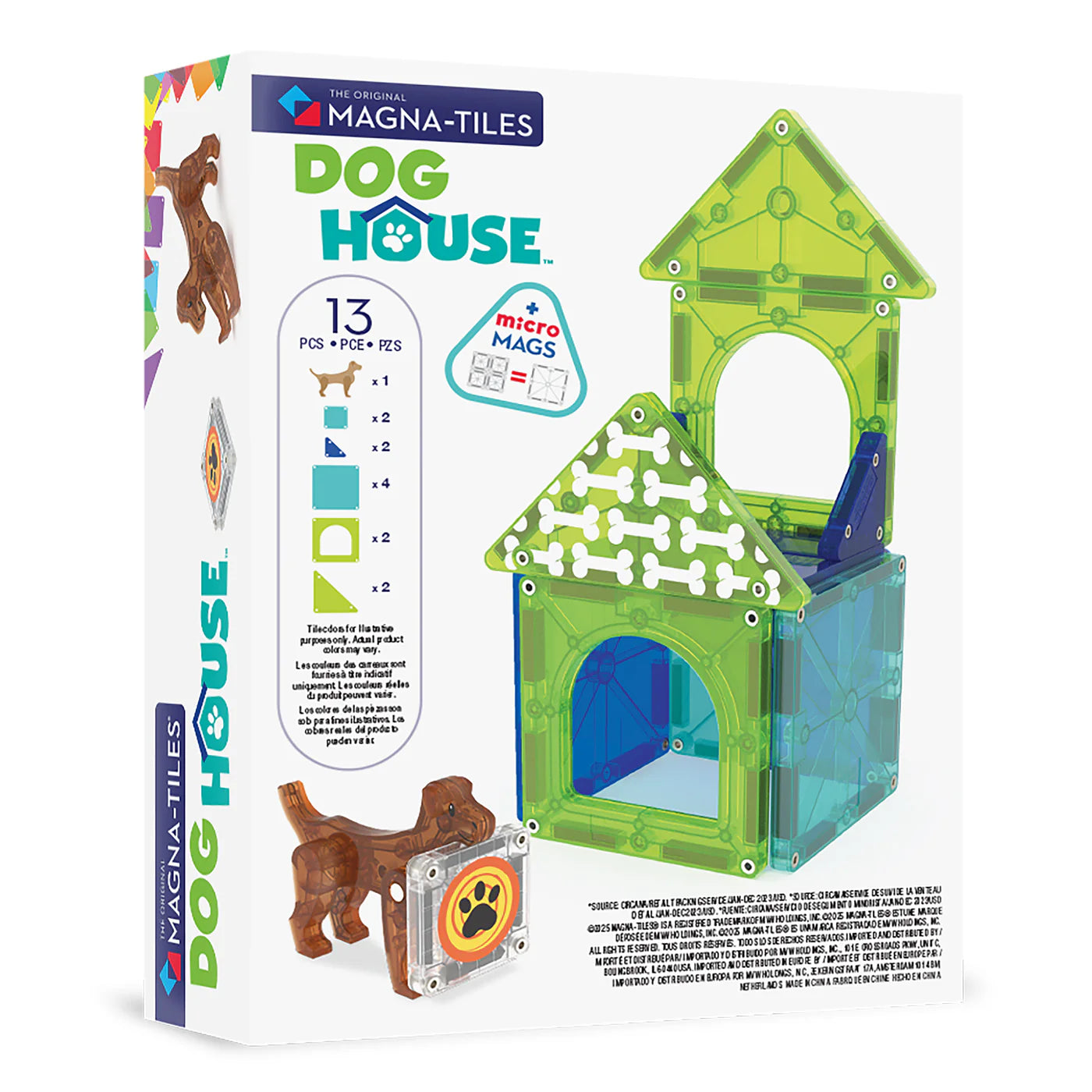Magna-Tiles Dog House
