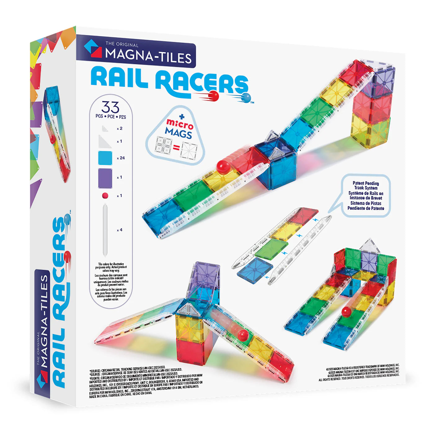 Magna-Tiles Rail Racers