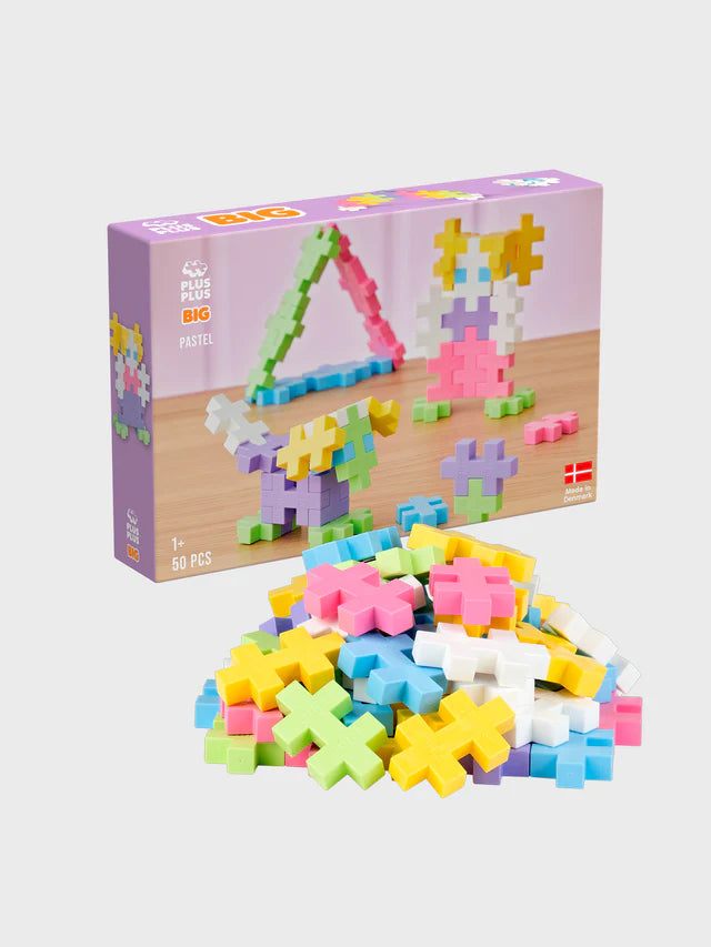 Plus-Plus Big Pastel Mix (50pcs)