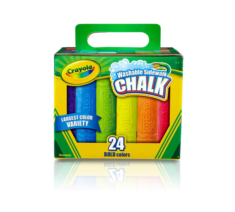 Crayola Washable Sidewalk Chalk 24ct