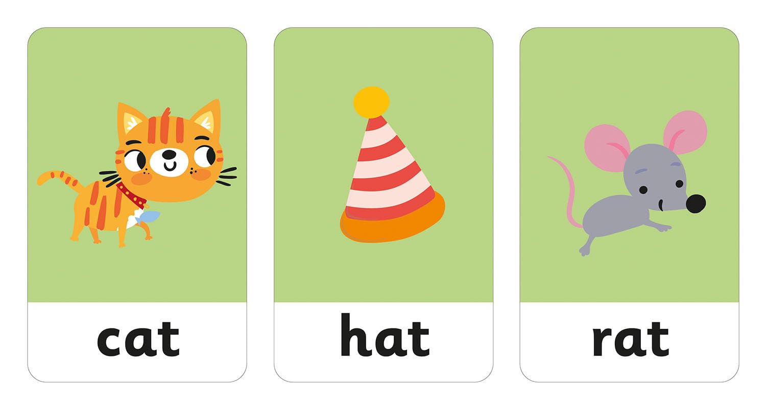 Smart Tots Flash Cards Phonics: Word Families