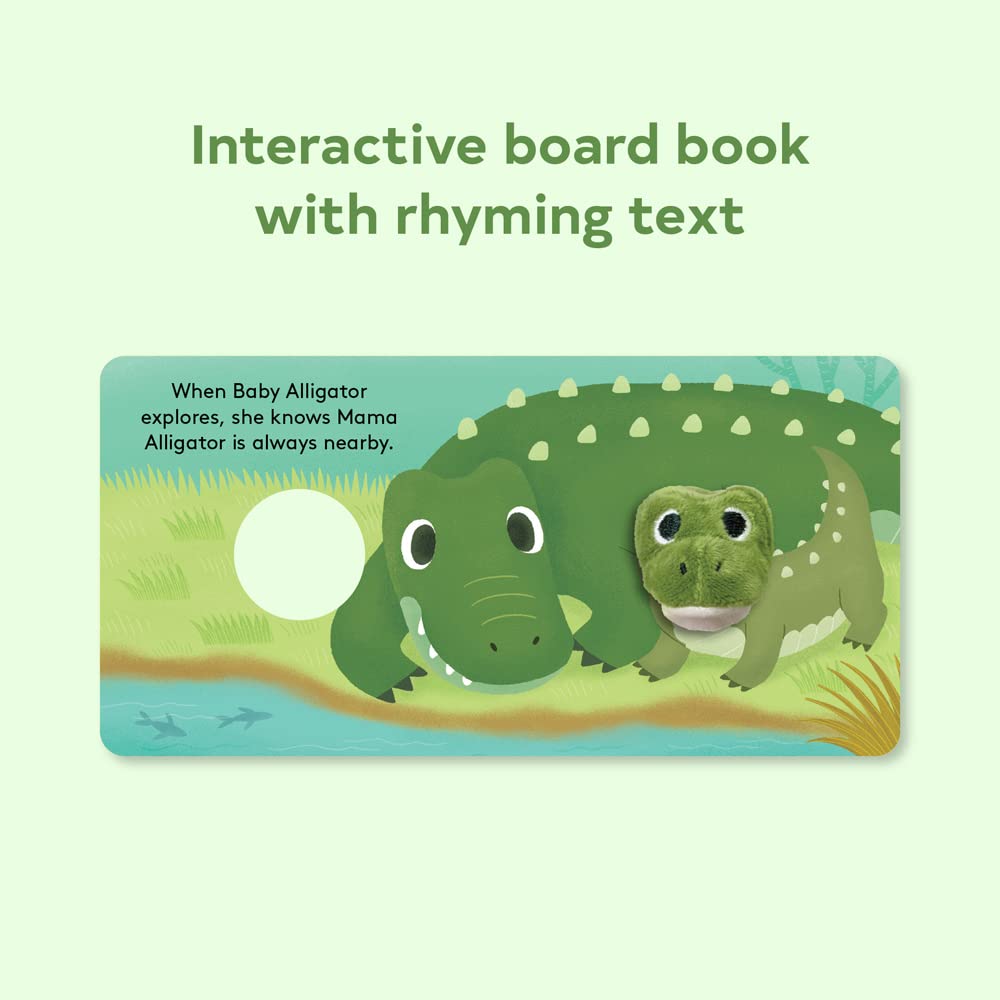 Finger Puppet Book: Baby Alligator