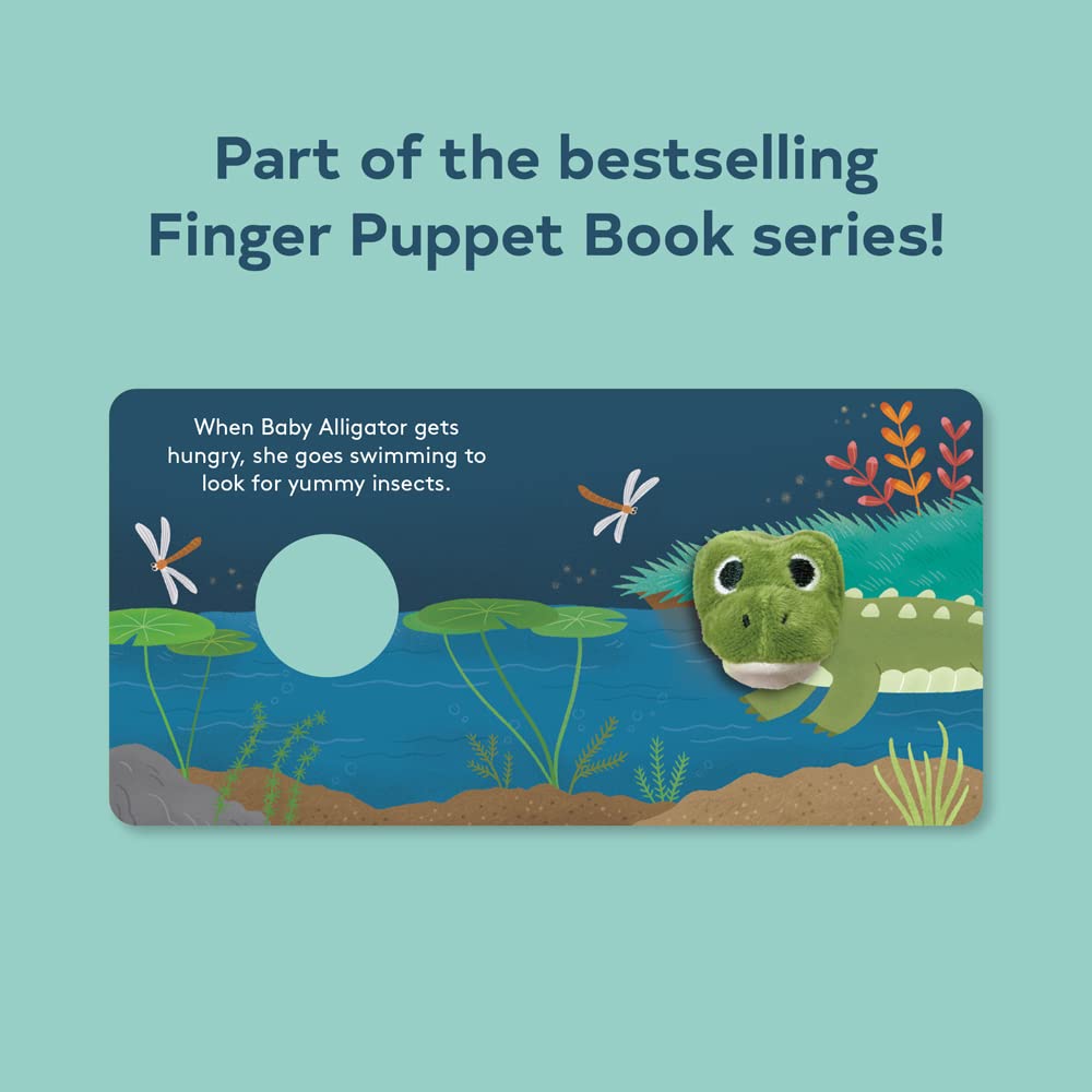 Finger Puppet Book: Baby Alligator