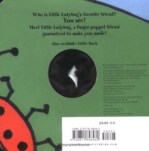 Finger Puppet Book: Little Ladybug