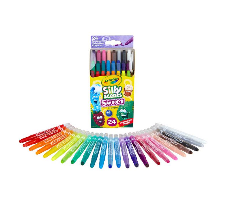Crayola Silly Scents Mini Twistable Crayons (24ct)