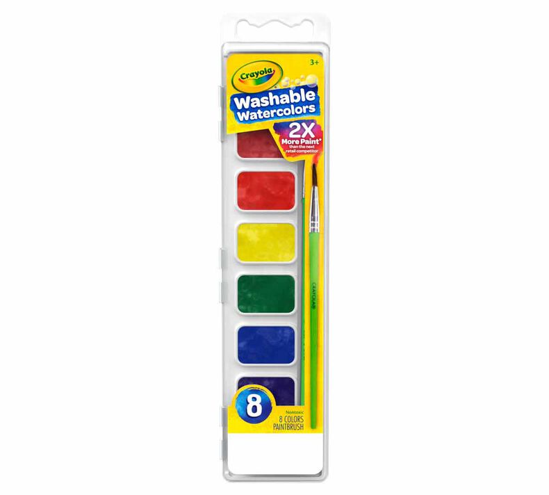 Crayola Washable Watercolors 8ct