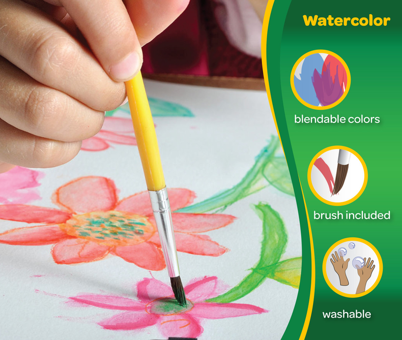 Crayola Washable Watercolors 16ct