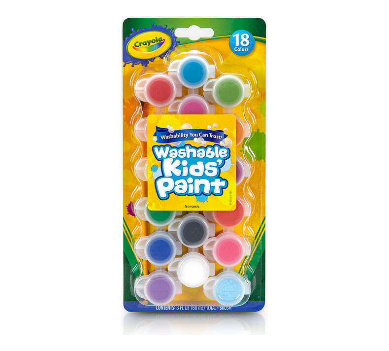 Crayola Washable Kids Paint 18ct 3oz