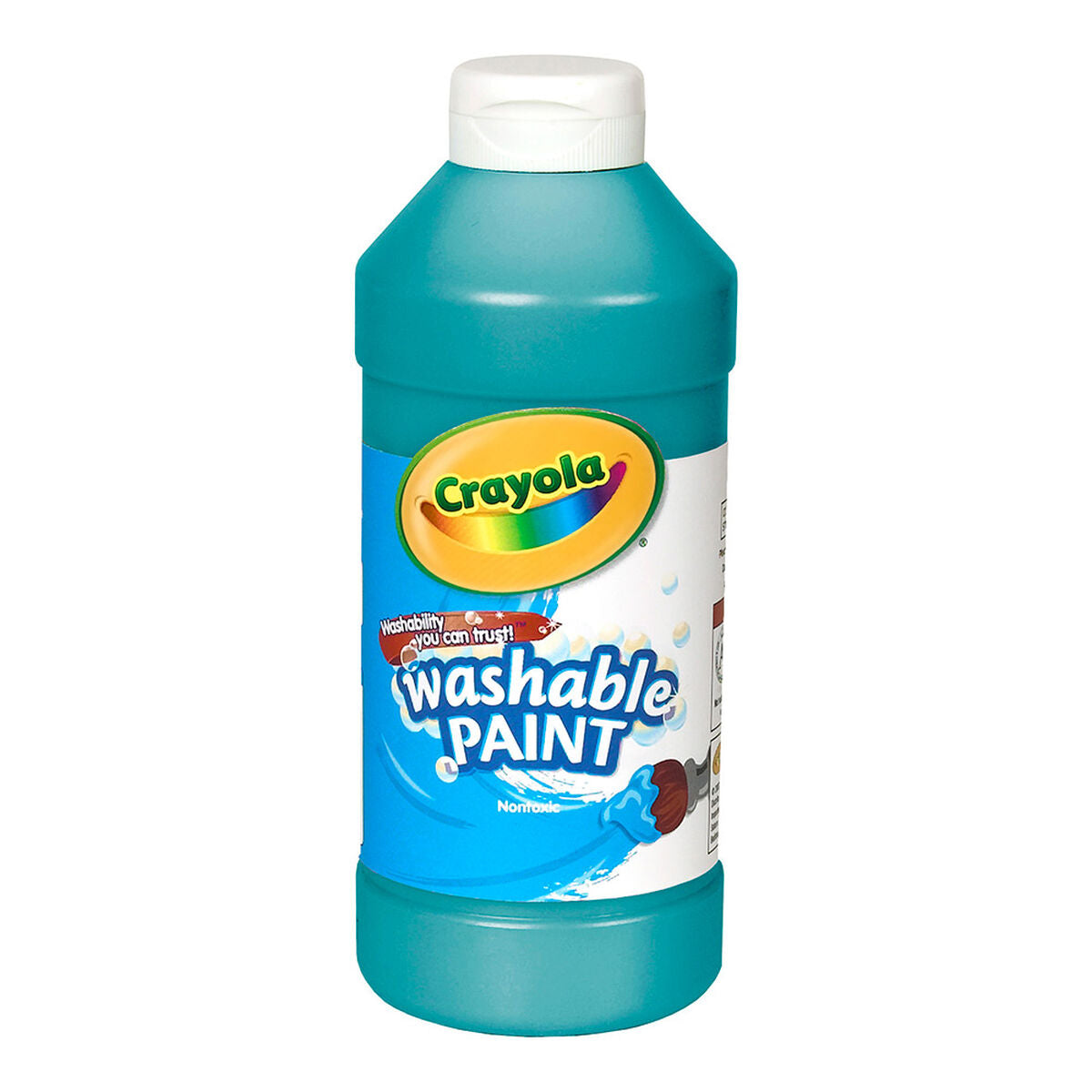 Crayola Washable Paint Turquoise (16oz)