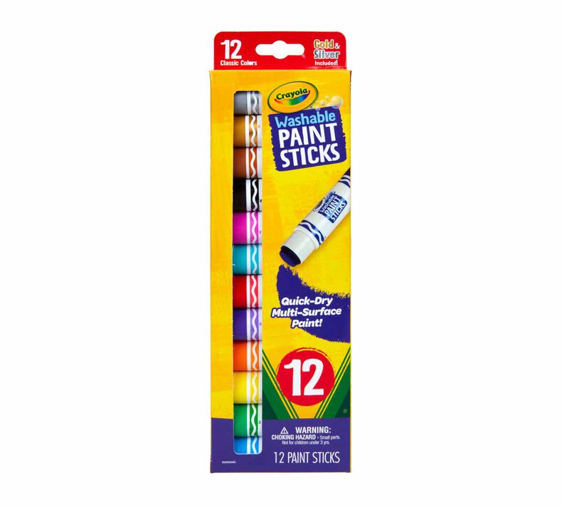 Crayola Washable Paint Sticks 12ct