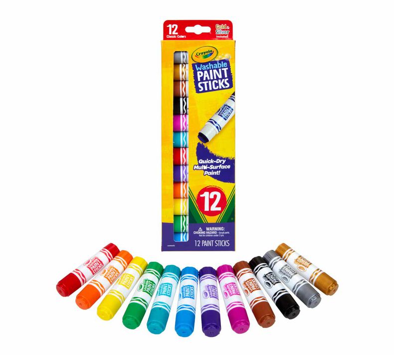 Crayola Washable Paint Sticks 12ct