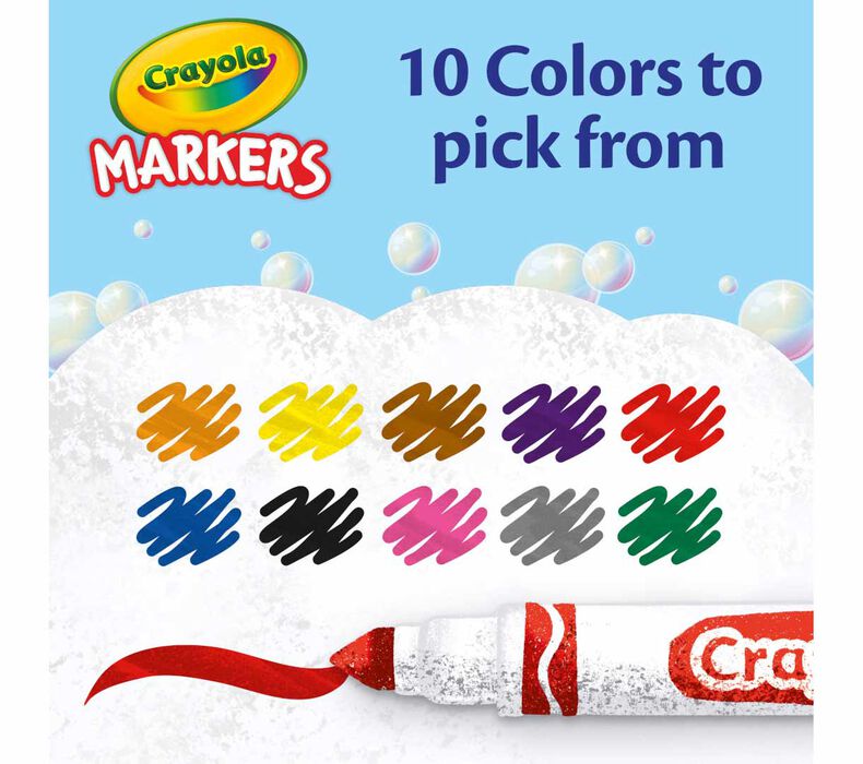 Crayola Markers Classic Broad Line 10ct