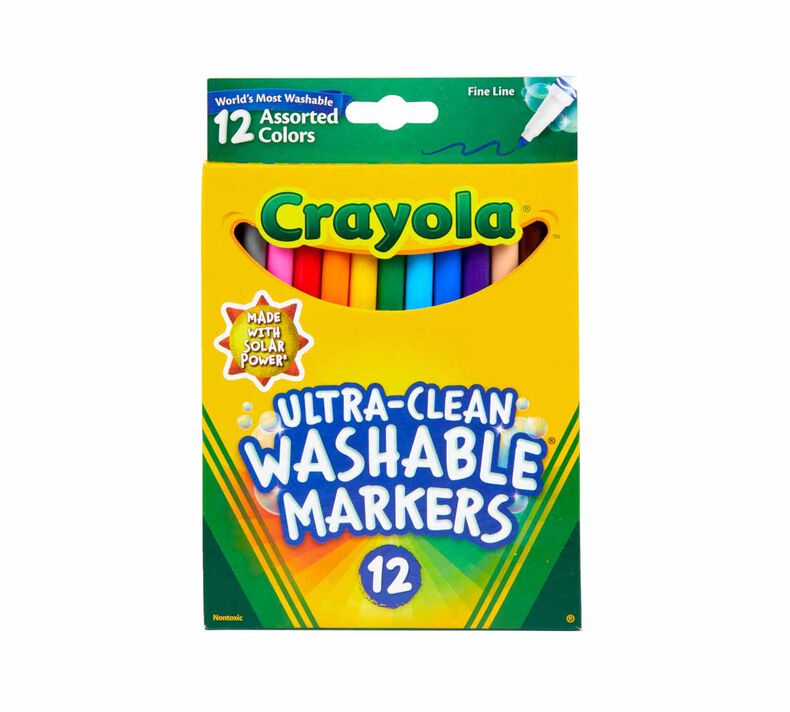 Crayola Washable Markers Fine Line 12ct