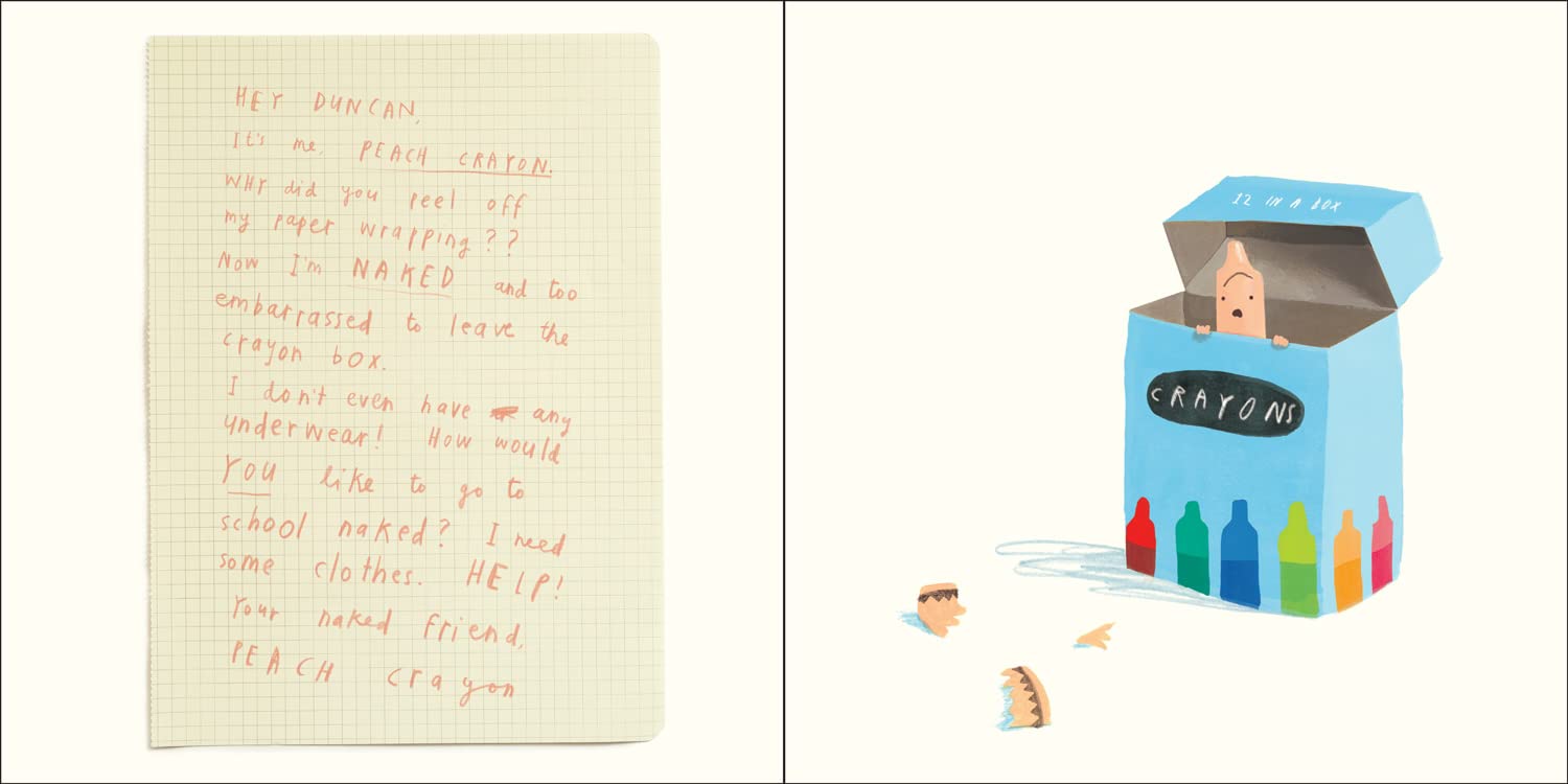 The Day The Crayons Quit by Drew Daywalt and Oliver Jeffers