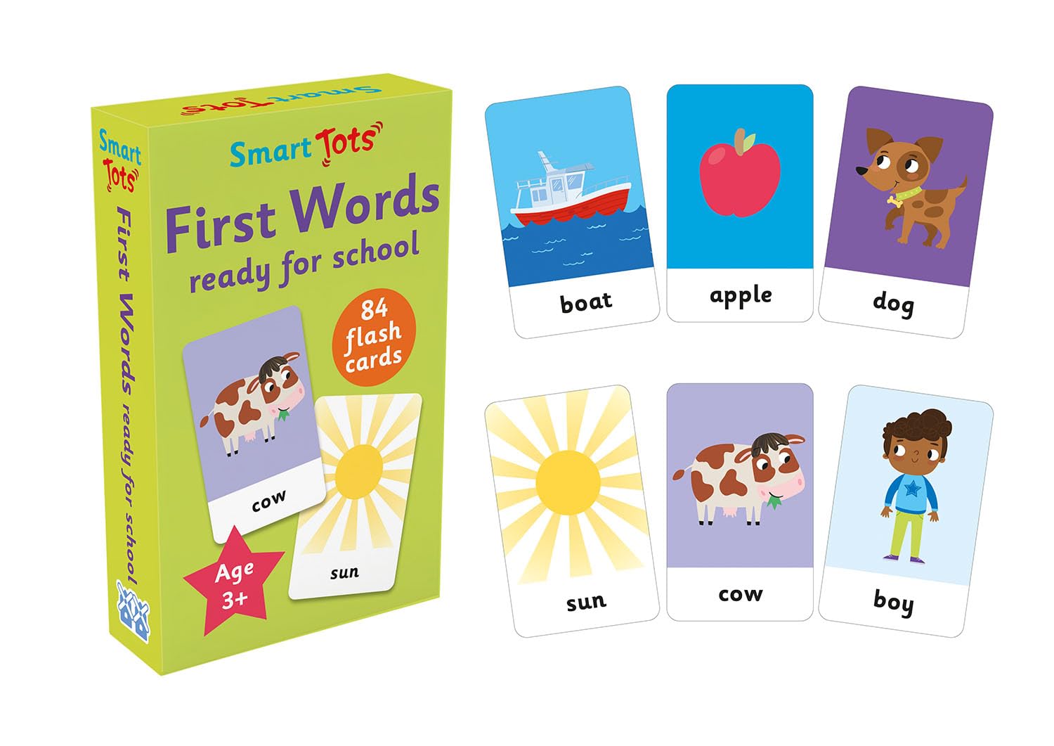 Smart Tots Flash Cards First Words: Ready For School