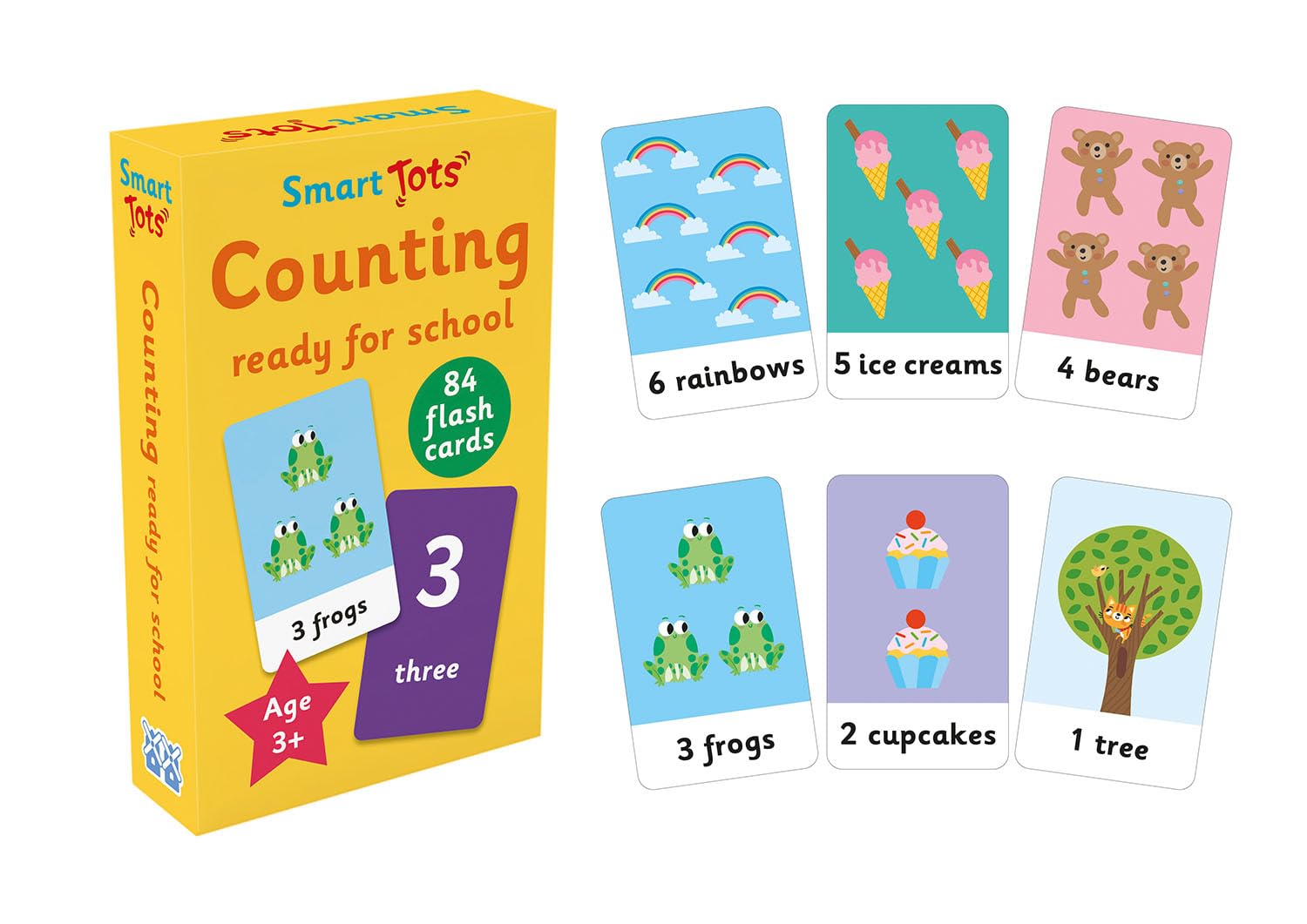 Smart Tots Flash Cards Counting: Ready For School