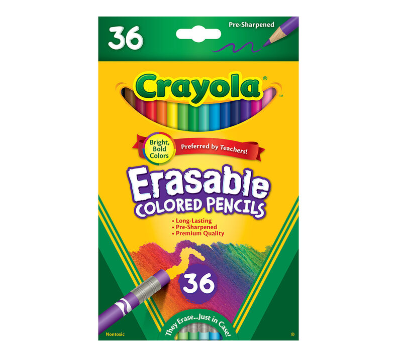 Crayola Erasable Colored Pencils (36ct)