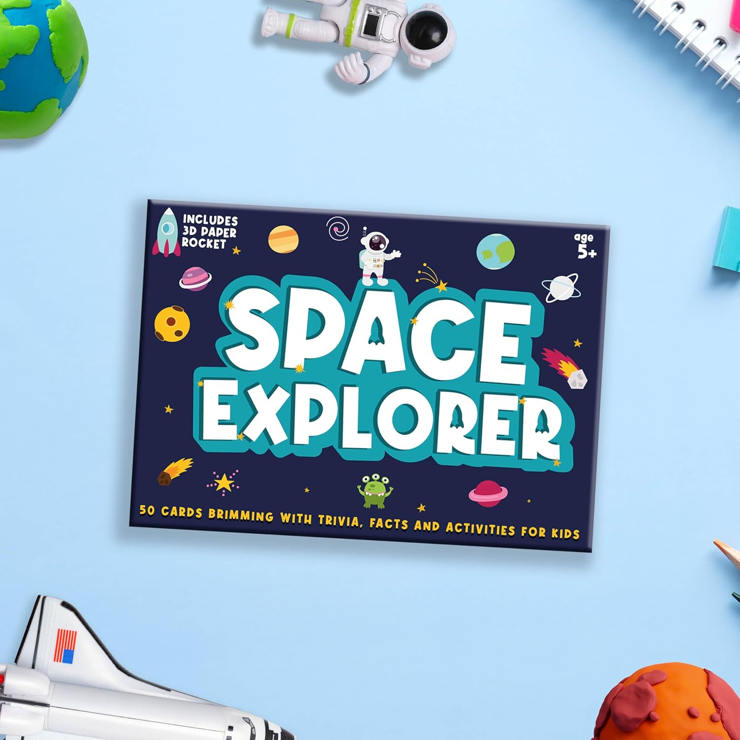 Gift Republic Kids Space Explorer Cards