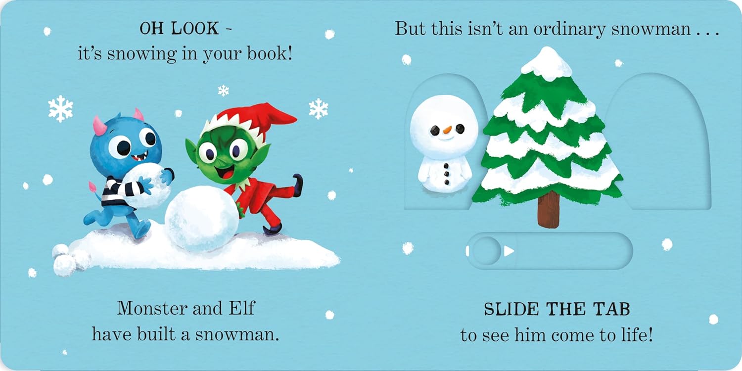 There's a Little Snowman in Your Book (Board Book)