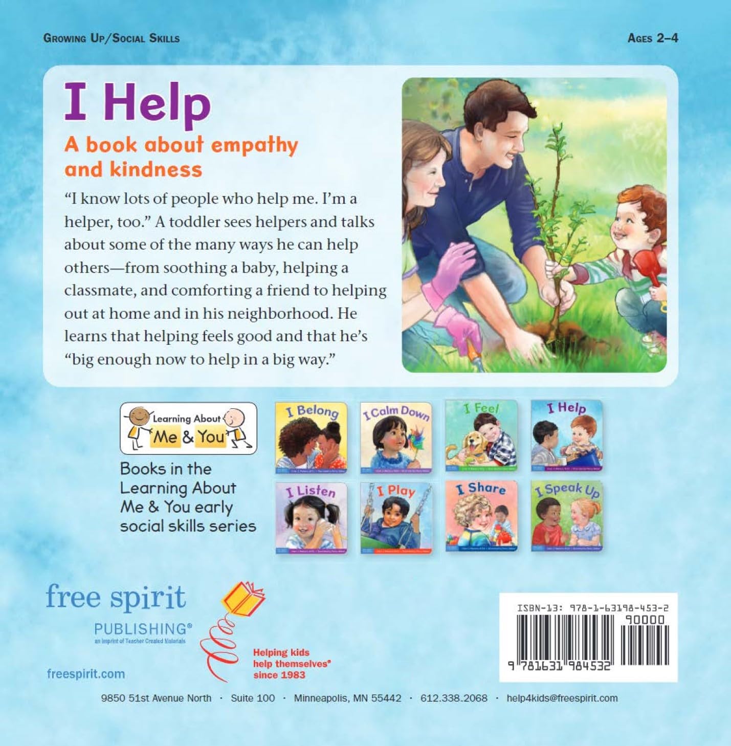 I Help: A Book About Empathy And Kindness