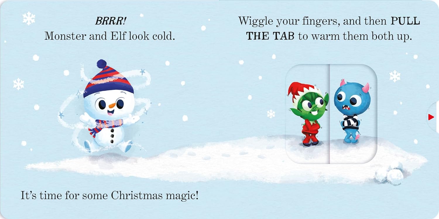 There's a Little Snowman in Your Book (Board Book)