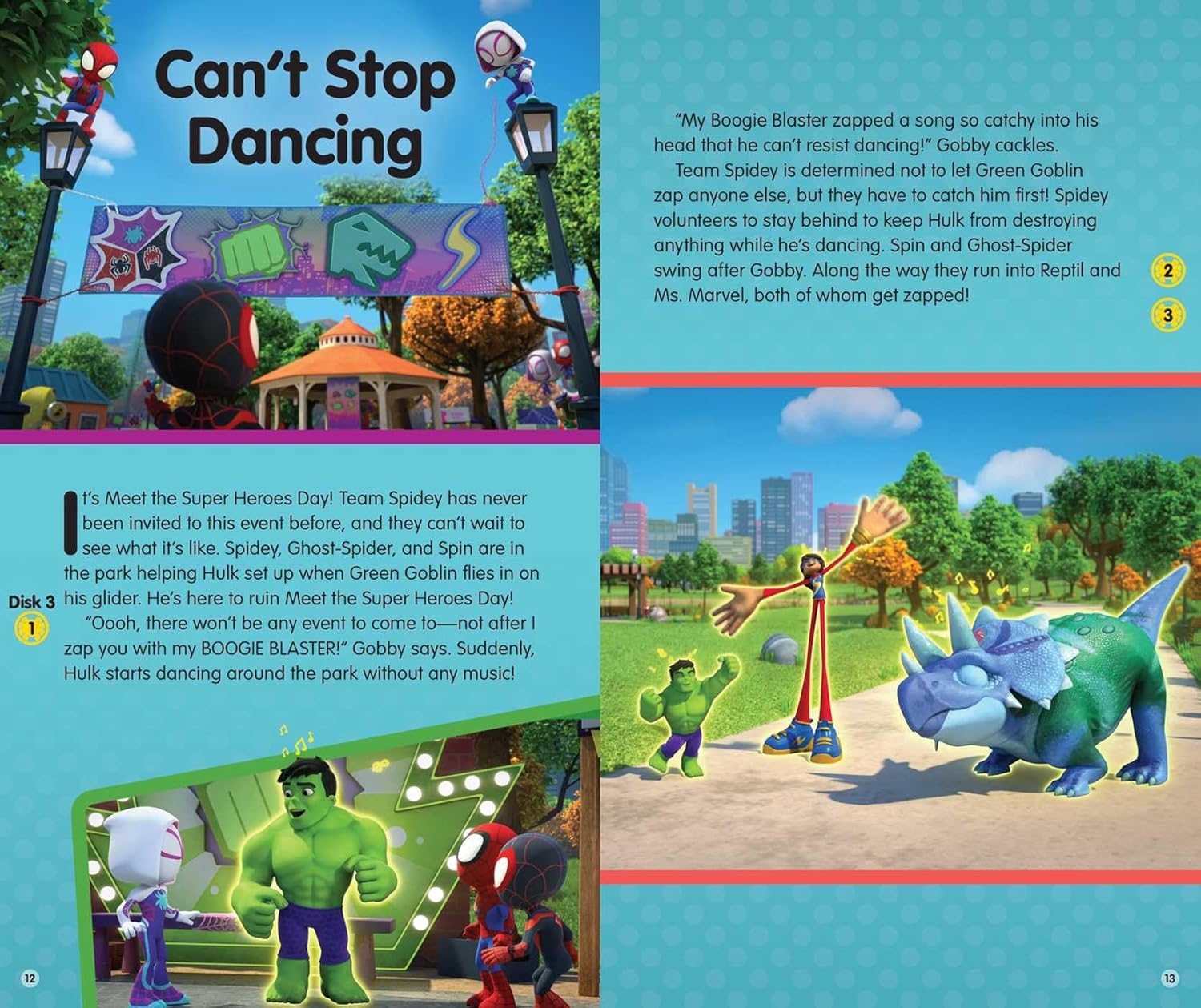 Movie Theatre Storybook & Movie Projector: Marvel Spidey And His Amazing Friends