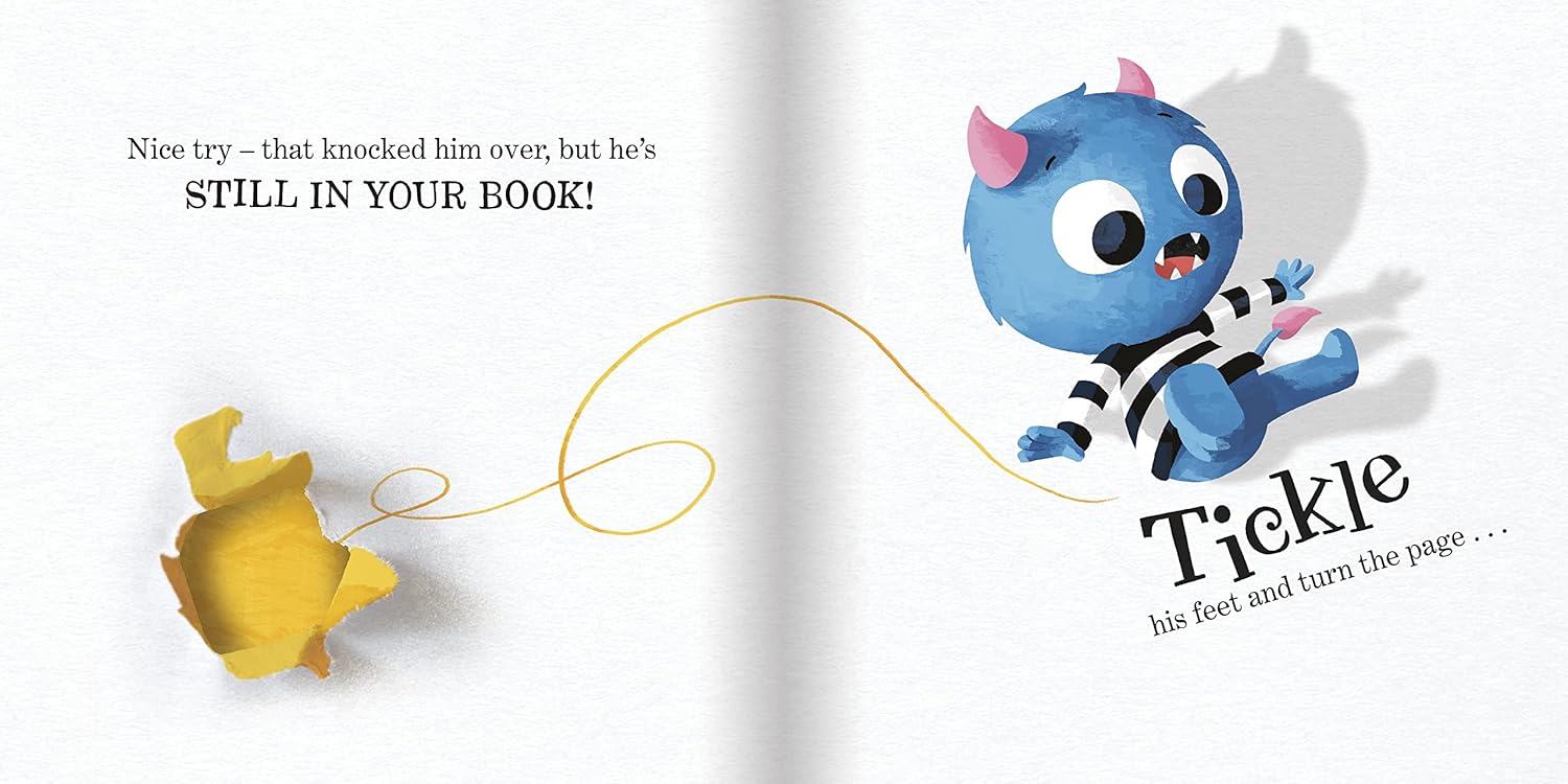Theres A Monster In Your Book (Board Book)