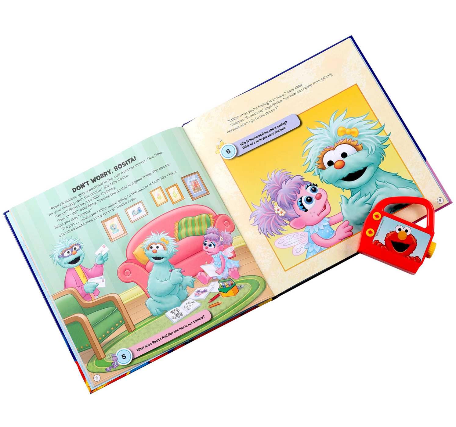 Sesame Street: Friends To Count On! Story Book And Carry Along Projector