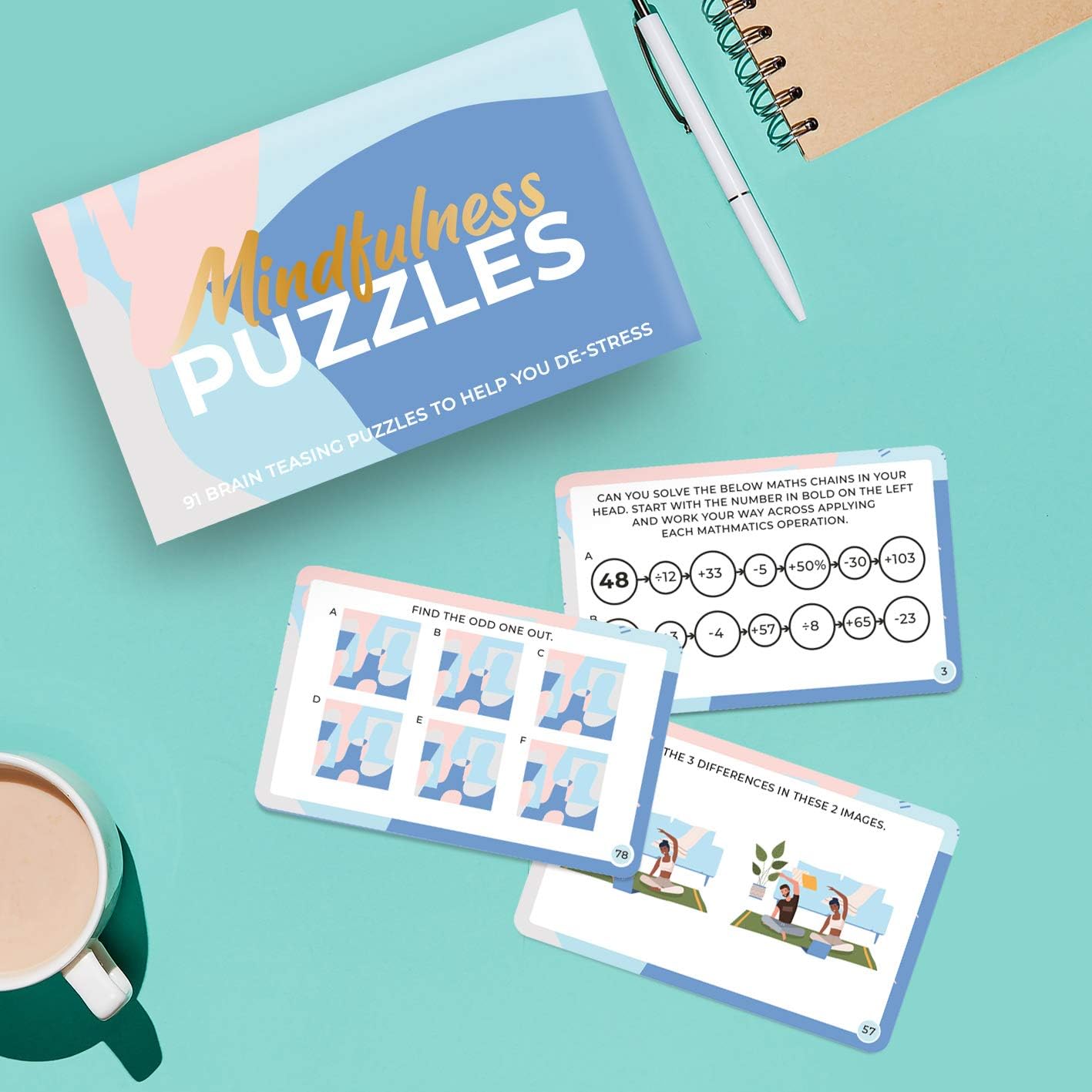 Gift Republic Puzzles - Mindfulness Puzzles Mindfulness