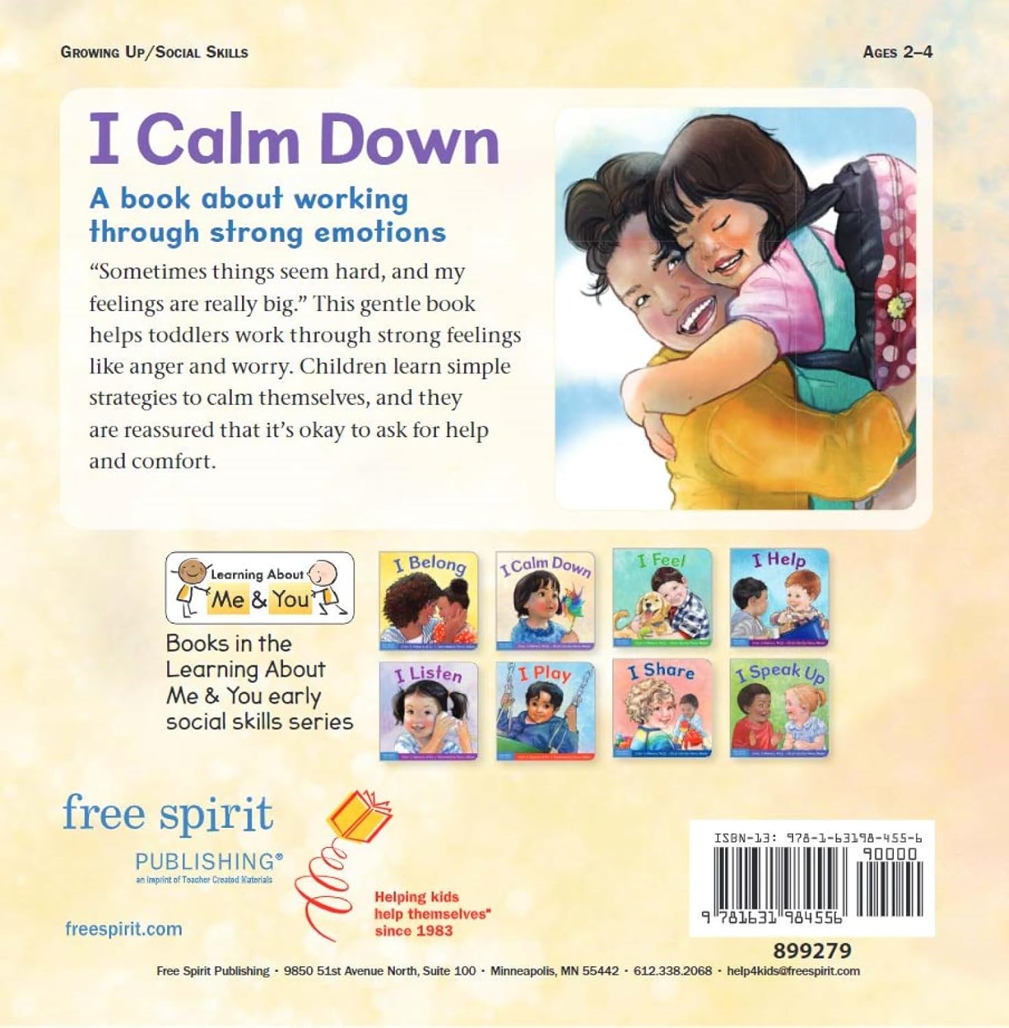 I Calm Down: A Book About Working Through Strong Emotions