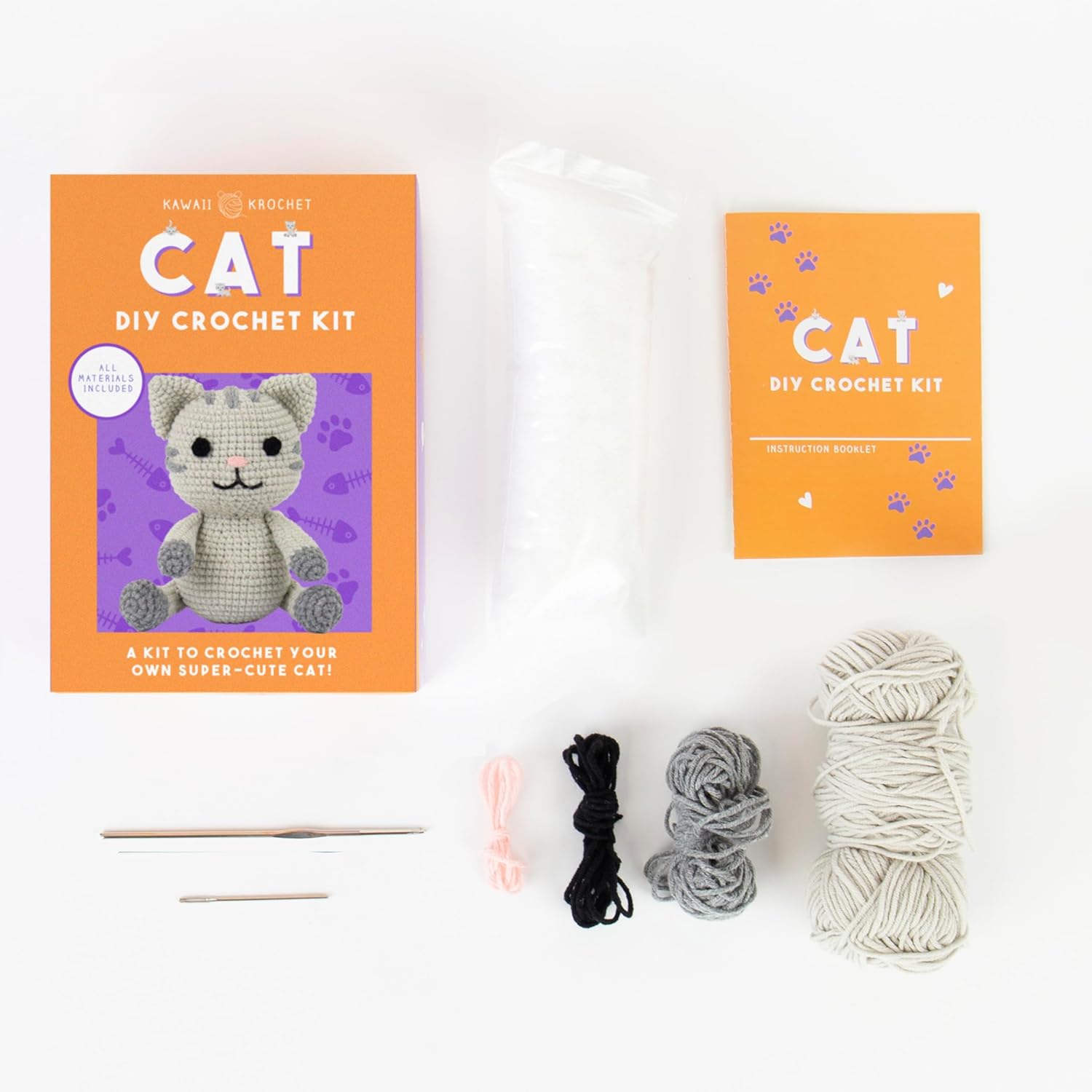 Gift Republic DIY Cat Crochet Kit
