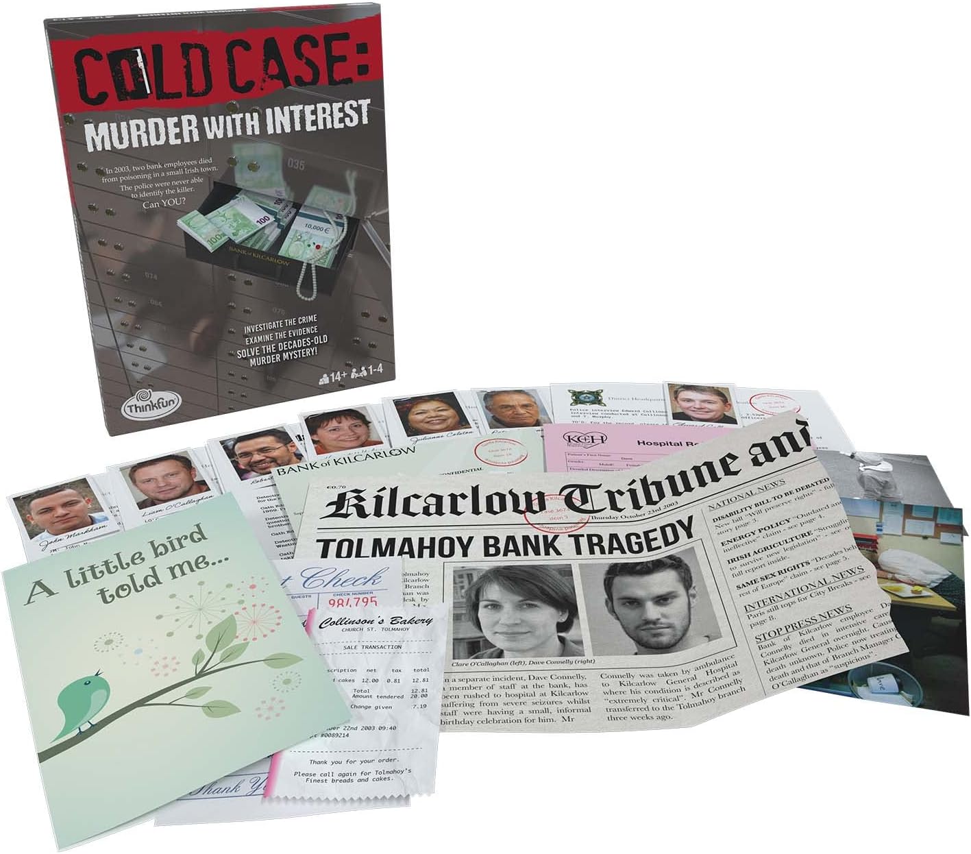 ThinkFun Cold Case: Murder With Interest