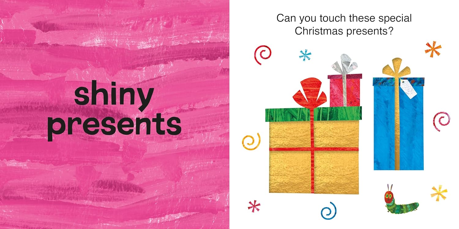 The Very Hungry Caterpillars Christmas Touch-and-Feel