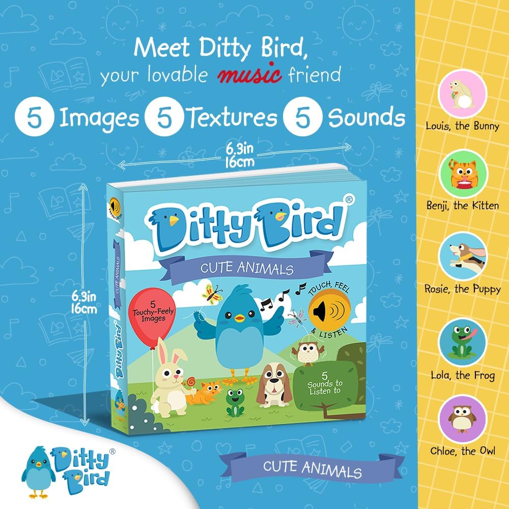 Ditty Bird Cute Animals
