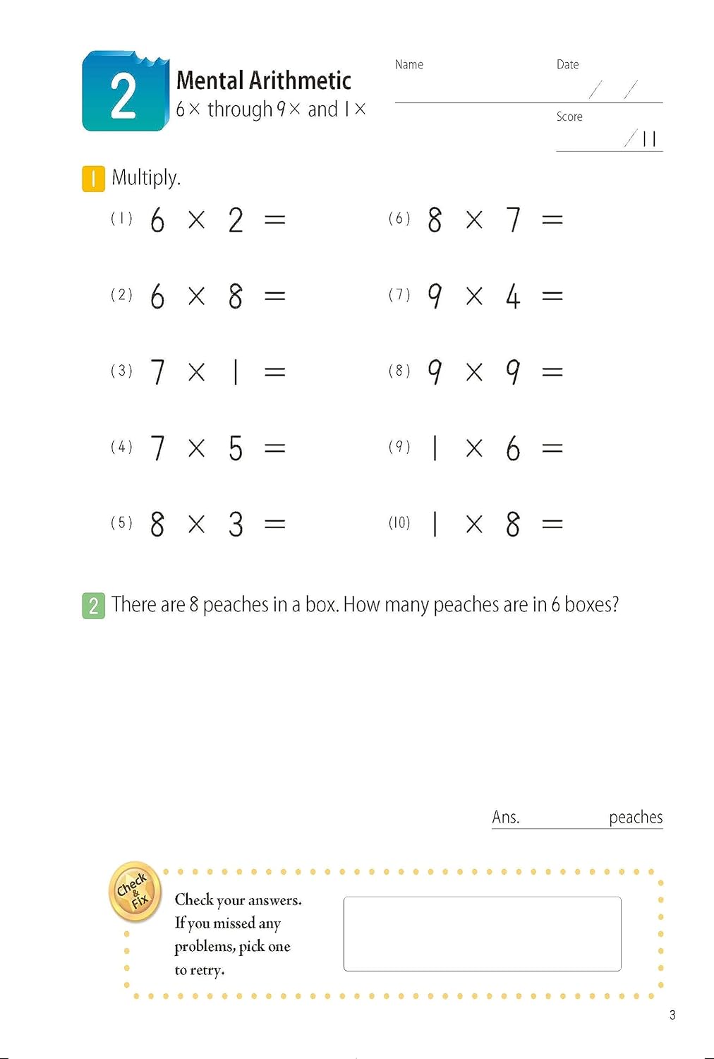 Kumon Mathbites Grade 4: Multipication & Division