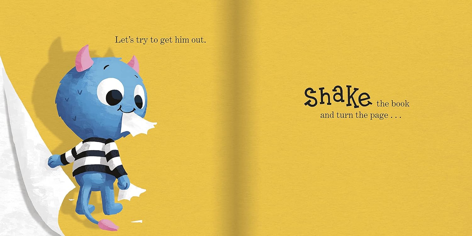 Theres A Monster In Your Book (Board Book)