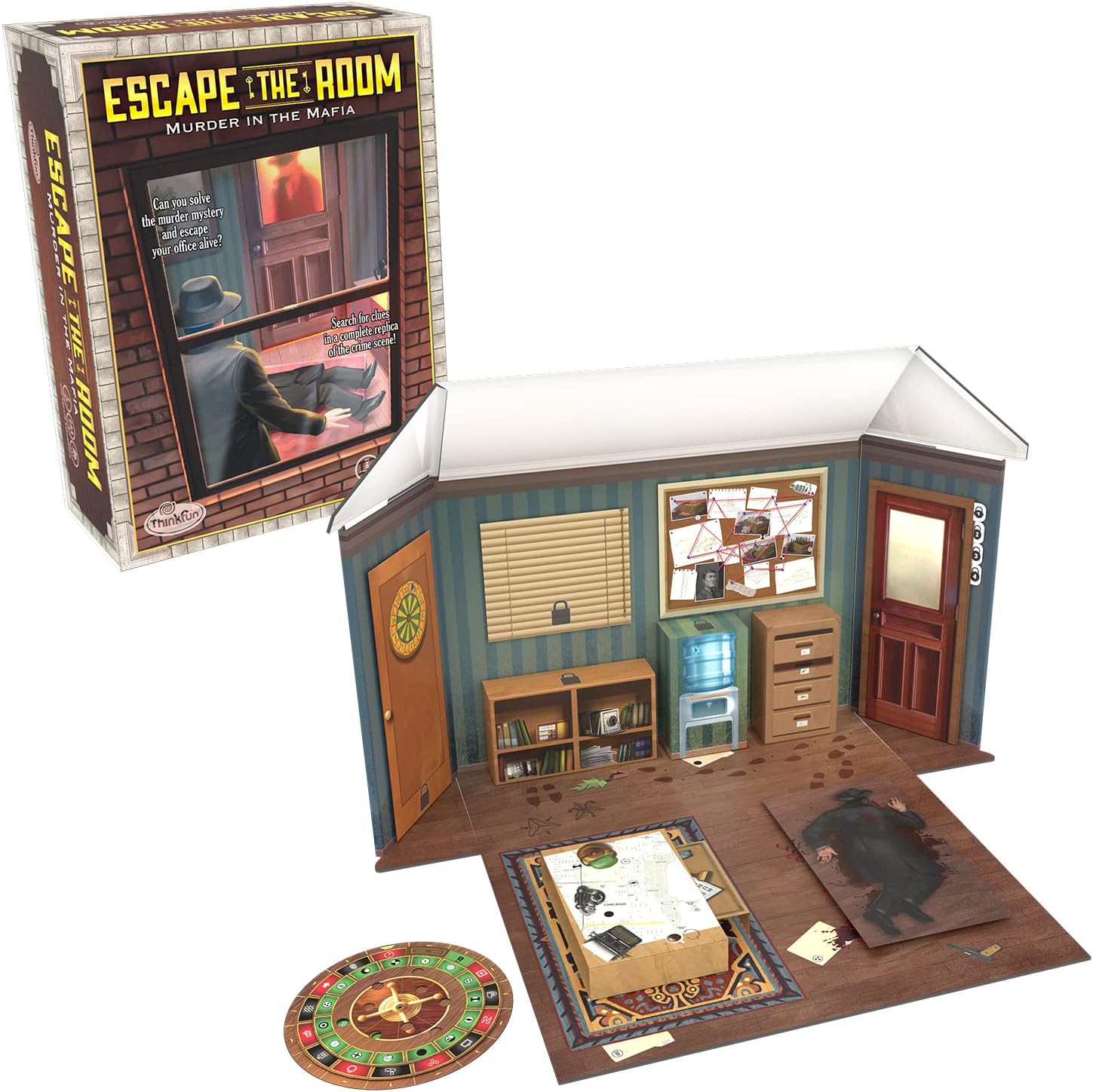 ThinkFun Escape The Room: Murder In The Mafia