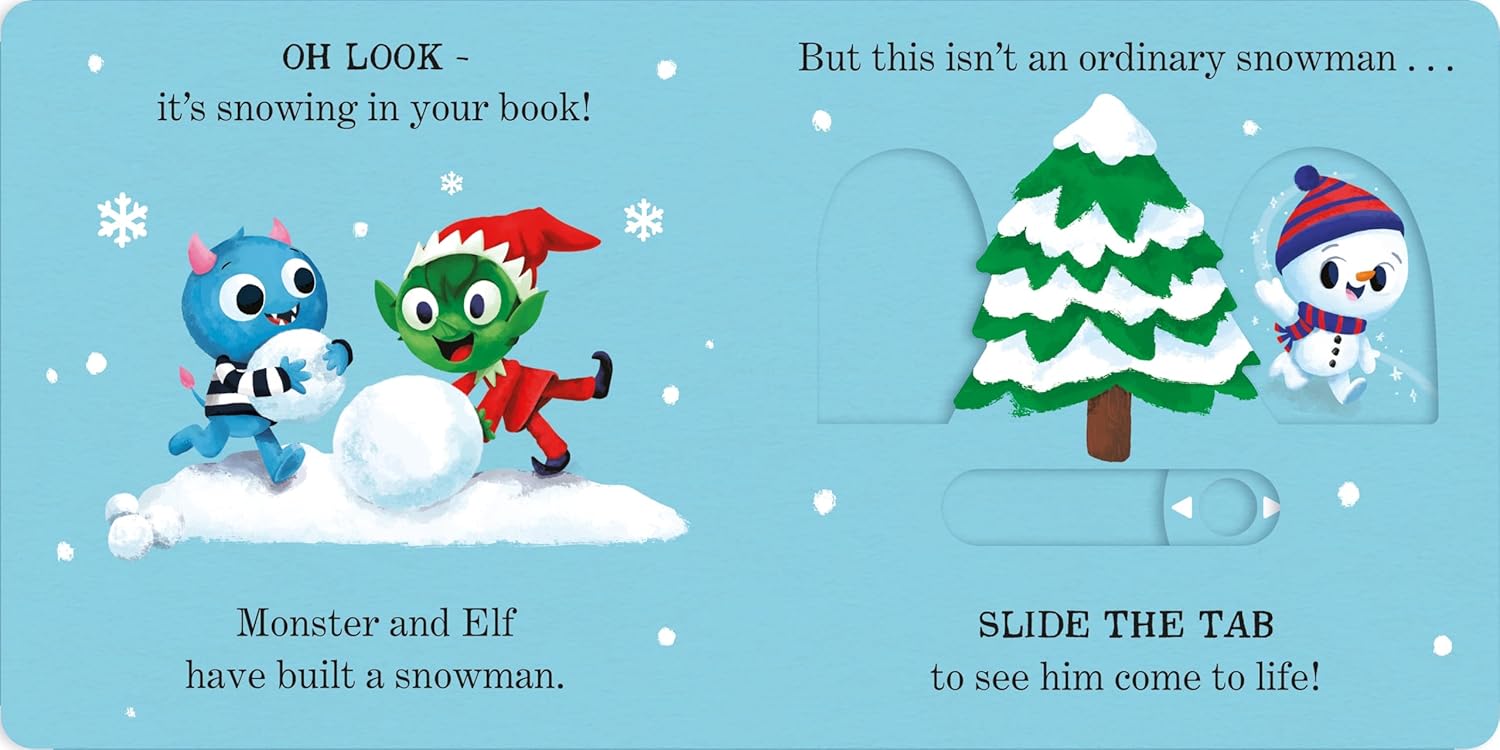 There's a Little Snowman in Your Book (Board Book)