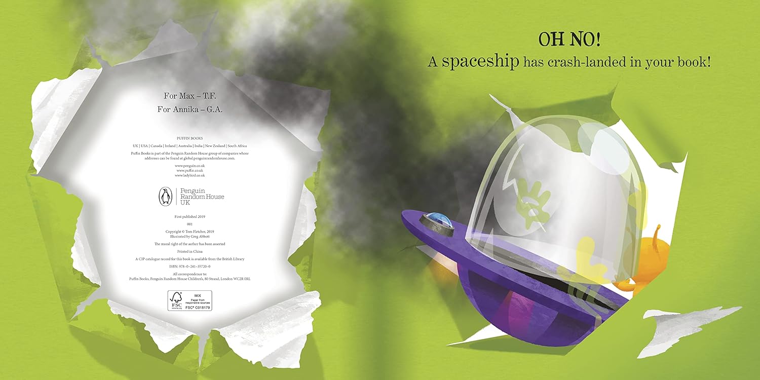 There's An Alien In Your Book (Paperback)