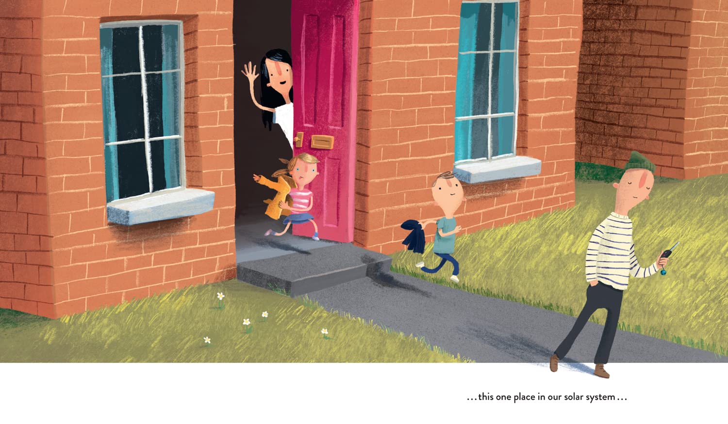 Meanwhile Back on Earth... by Oliver Jeffers