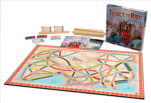 Ticket To Ride Asia Expansion