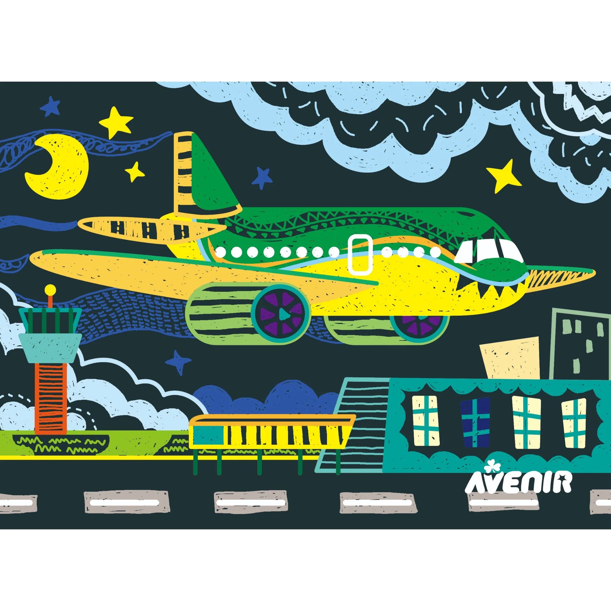 Avenir Scratch For Boys - Transportation