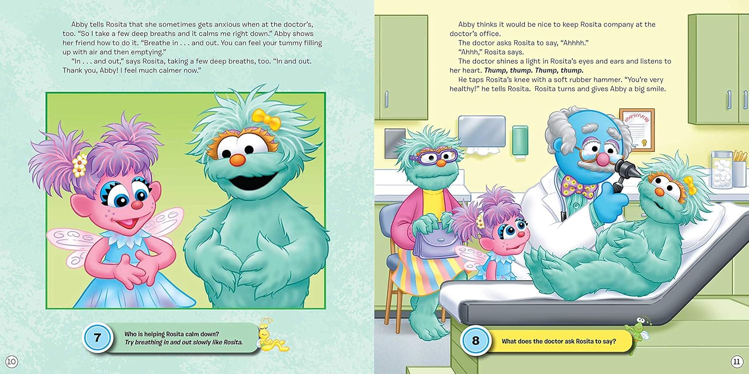 Sesame Street: Friends To Count On! Story Book And Carry Along Projector