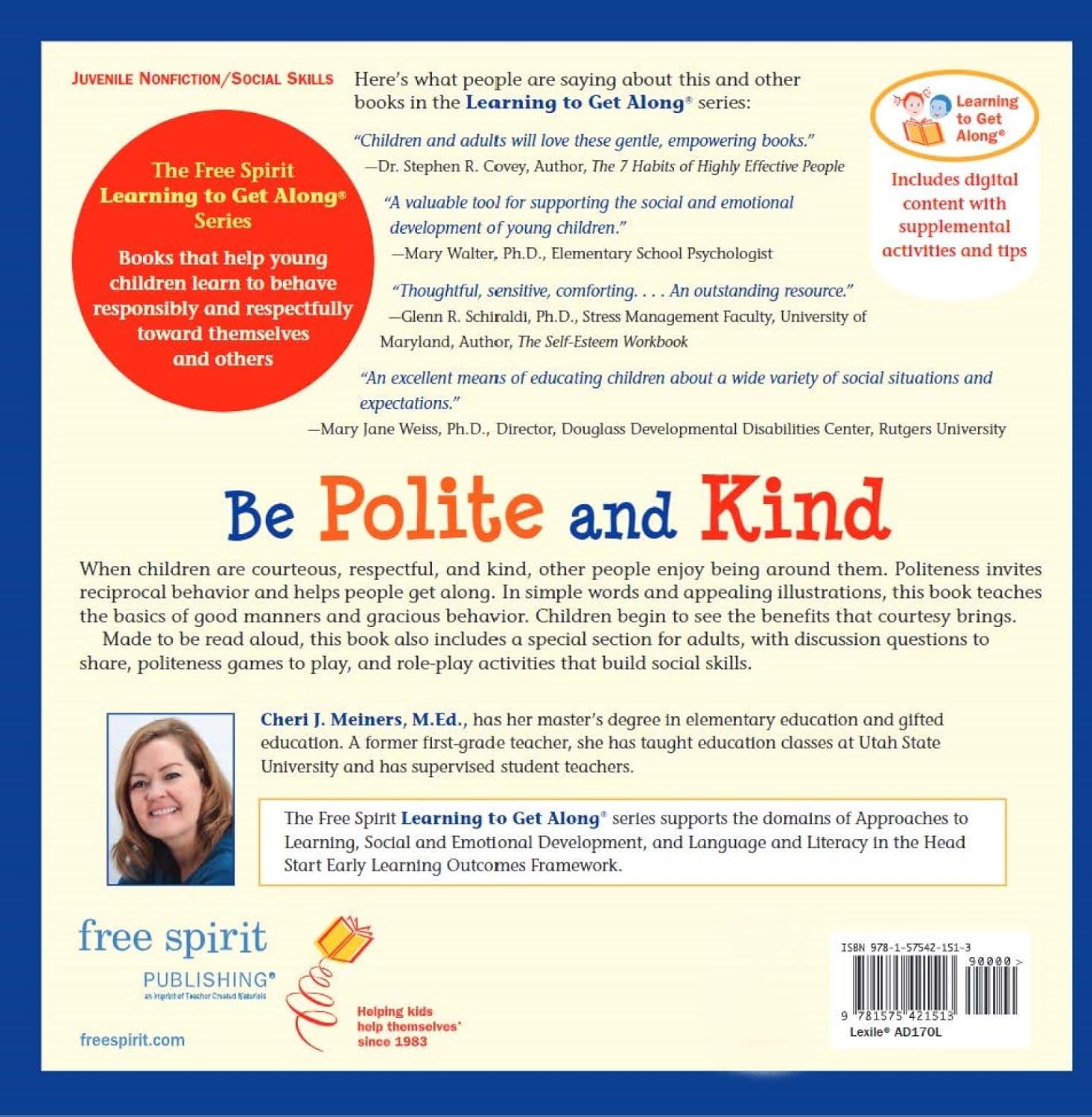 Learning To Get Along: Be Polite & Kind (Ages 4-8)