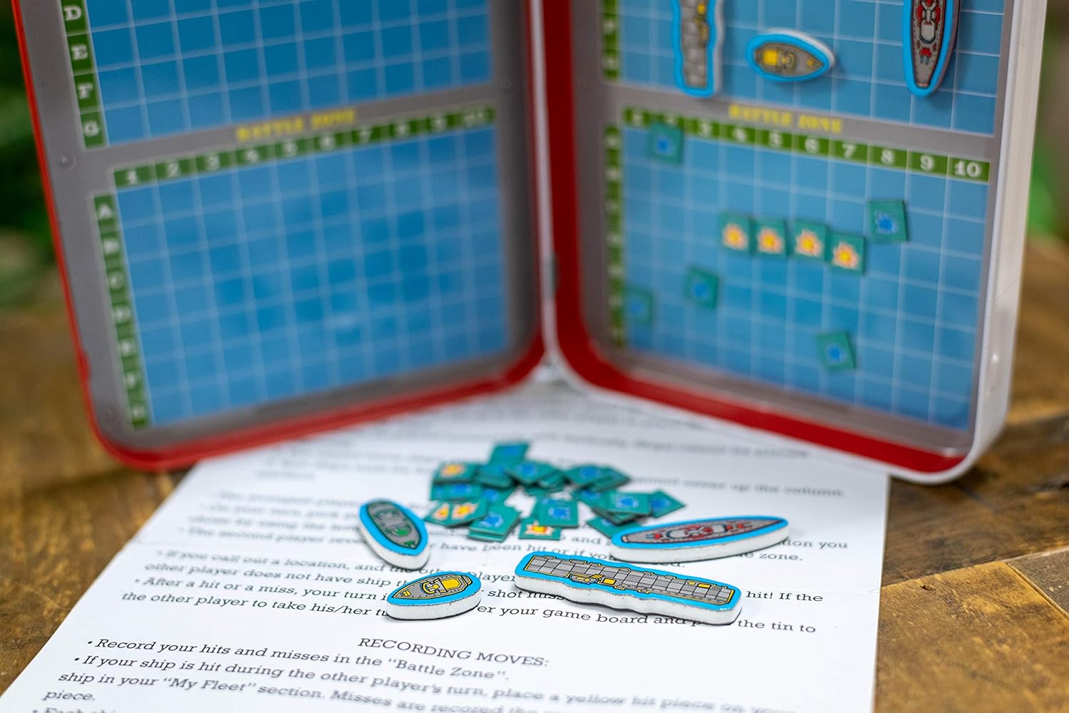 Mini Magnetic Tin: Battle Of The Boats