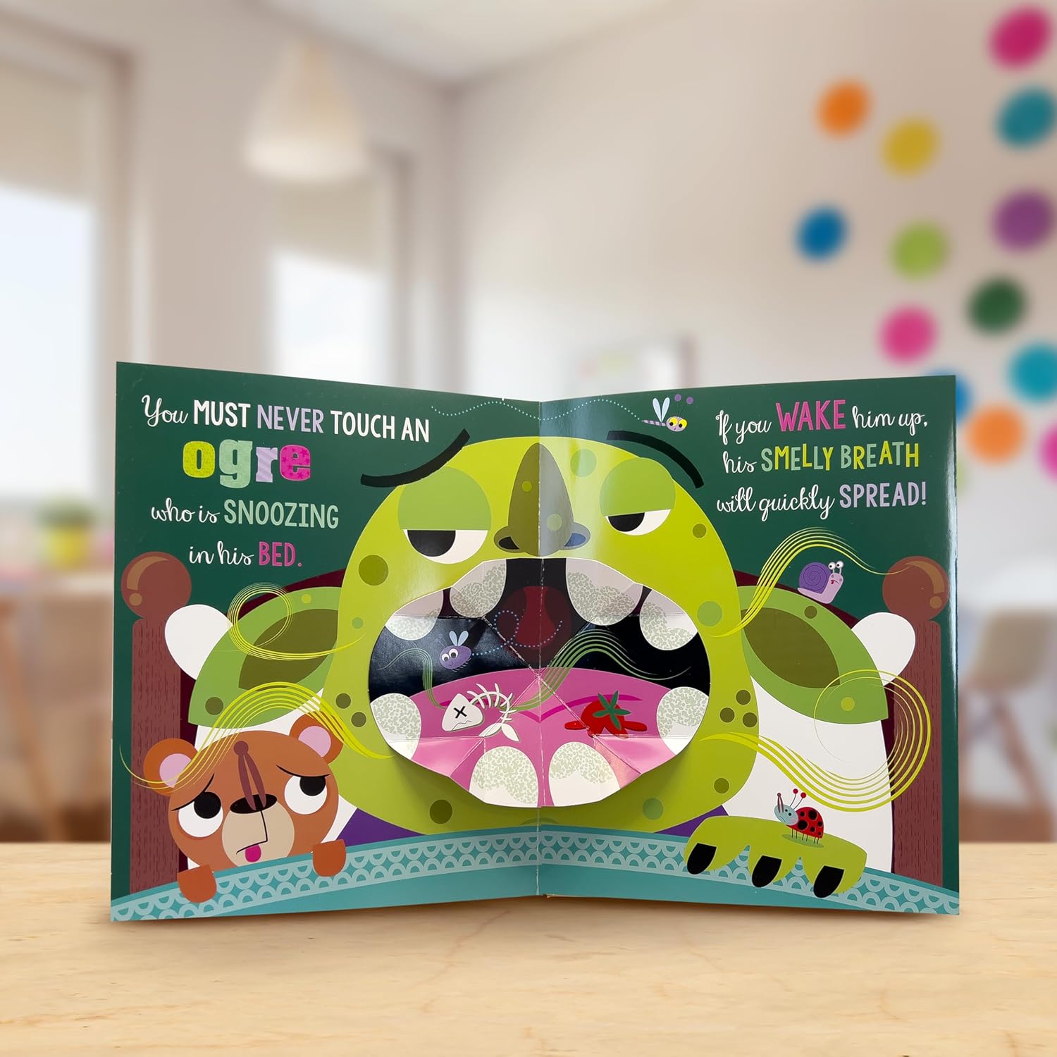Never Touch A Pop-Up Dragon Padded Board Book